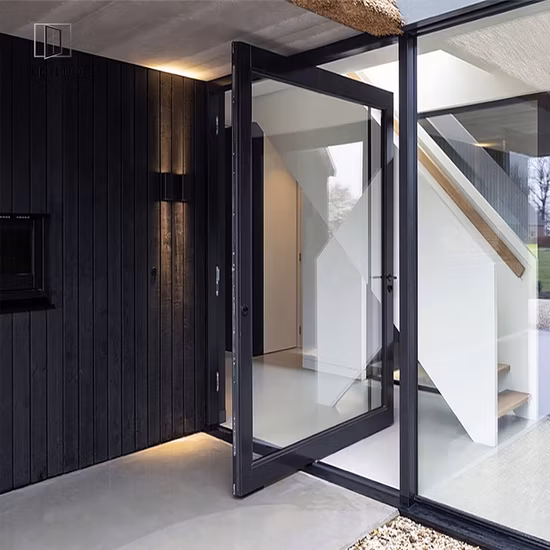 Customized Pivot Shower Door with Optional Side Panel