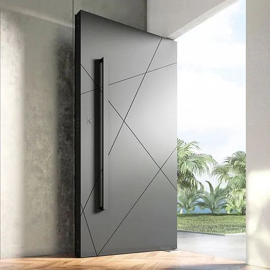 Customized Pivot Shower Door with Optional Side Panel